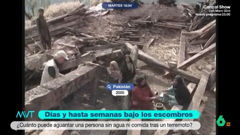 Imagen de archivo del terremoto de Pakist&aacute;n en 2005