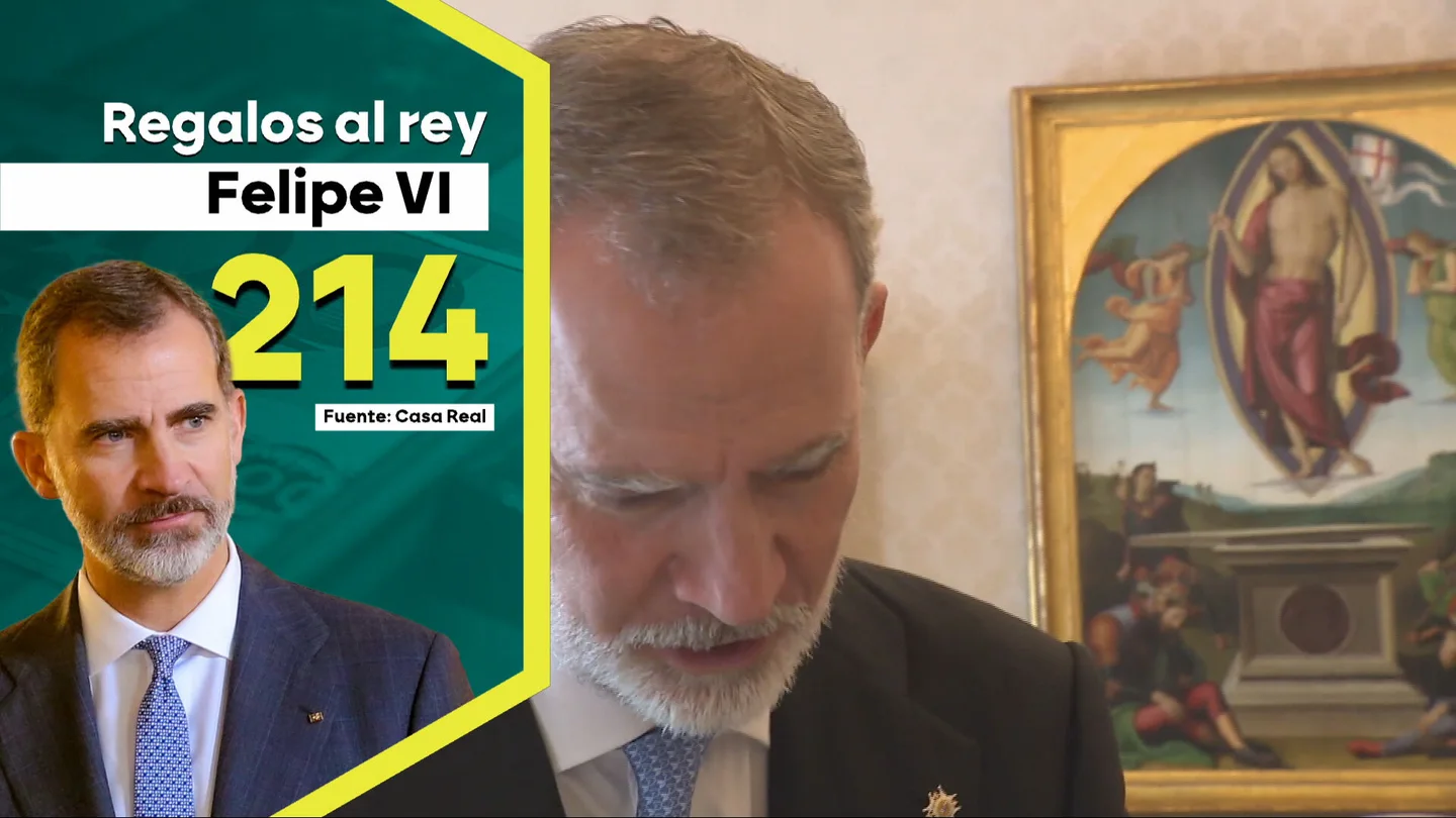 El rey Felipe VI recibió 214 regalos en 2025 El rey Felipe VI recibió 214 regalos en 2025