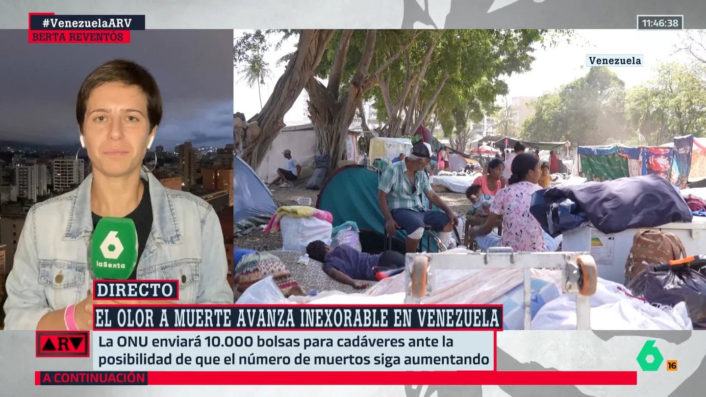 Berta Reventós explica cómo está la situación en Venezuela tras los terremotos: "La gente sobrevive de forma muy precaria" Berta Reventós explica cómo está la situación en Venezuela tras los terremotos: "La gente sobrevive de forma muy precaria"