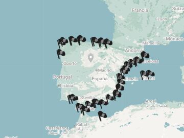 Mapa banderas negras 2026