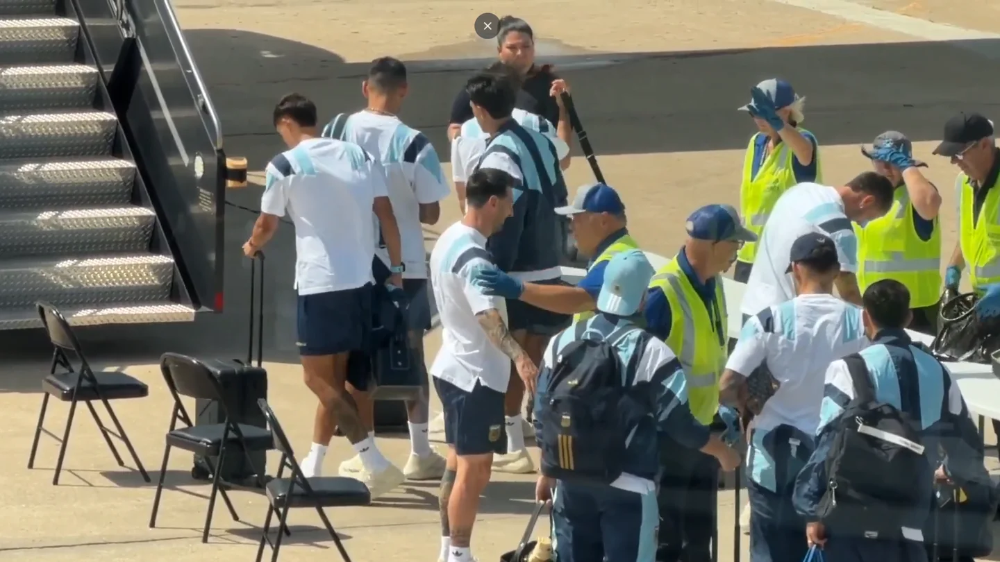 La insólita imagen de Messi tras ser registrado en Miami La insólita imagen de Messi tras ser registrado en Miami
