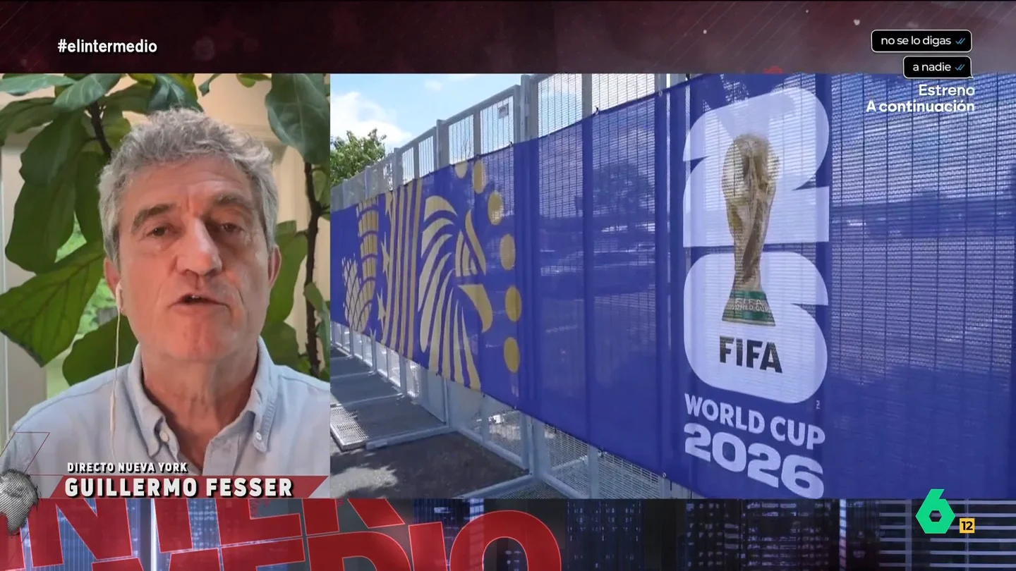 Fesser, de cómo el Mundial "ha devuelto la dignidad" a los mexicanos en EEUU tras ser perseguidos por el ICE: "Ahora llevan la mirada alta" Fesser, de cómo el Mundial "ha devuelto la dignidad" a los mexicanos en EEUU tras ser perseguidos por el ICE: "Ahora llevan la mirada alta"