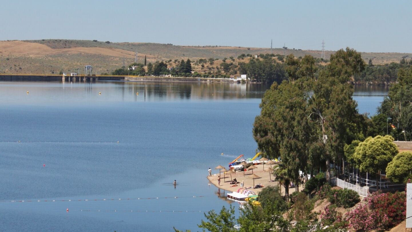 Playa fluvial de Orellana