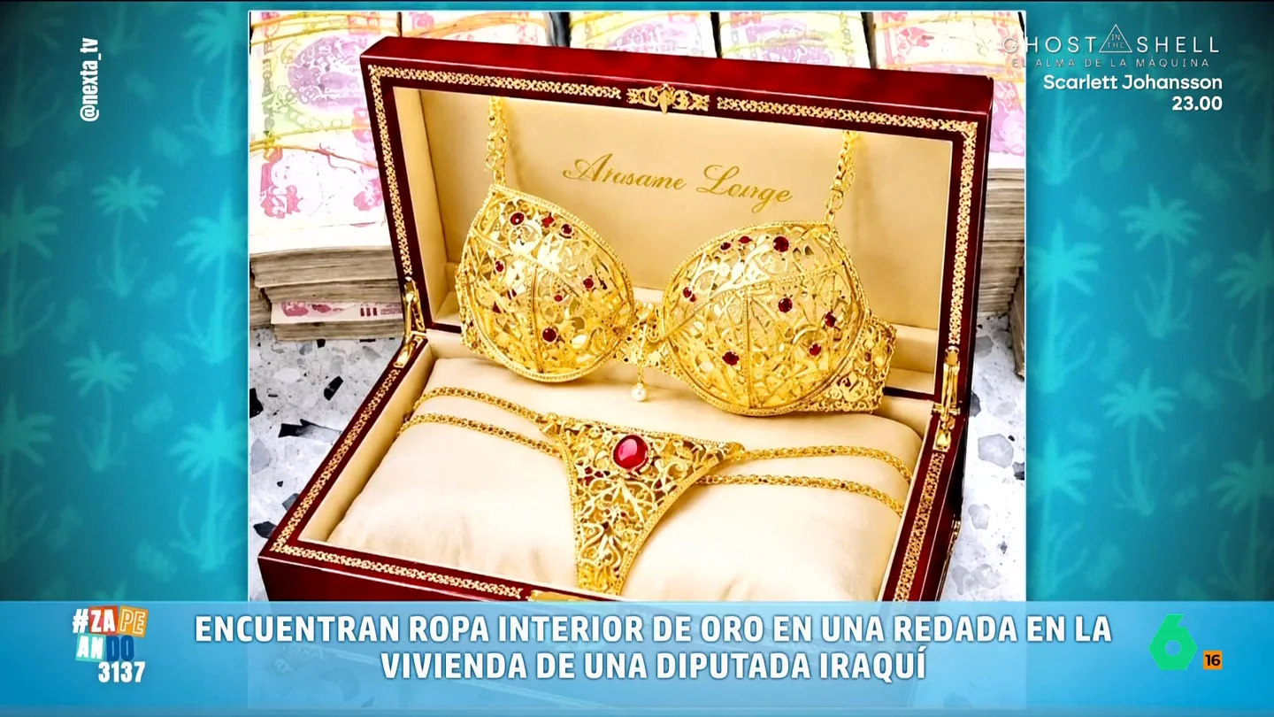 Encuentran en la casa de un diputada iraquí 53 millones de dólares en efectivo y ropa interior de oro Las autoridades entraron en el domicilio de la política para llevar a cabo una redada anticorrupción e hicieron un llamativo hallazgo.
