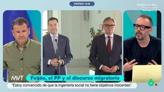 Antonio Maestre, a Juanma Moreno: "Un niño con cáncer en situación irregular, ¿lo va a dejar morirse? Porque eso dice su pacto" Antonio Maestre analiza el pacto entre PP y Vox en Andalucía, en el que se contempla la "exclusión del acceso a prestaciones y servicios sociales estructurales a quienes se encuentren en situación irregular, limitando su acceso a supuestos de urgencia vital".