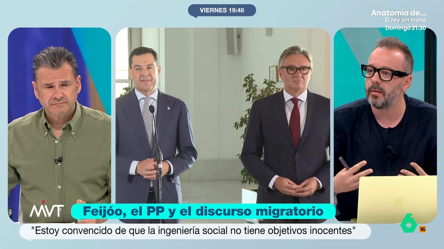 Antonio Maestre, a Juanma Moreno: "Un niño con cáncer en situación irregular, ¿lo va a dejar morirse? Porque eso dice su pacto" Antonio Maestre analiza el pacto entre PP y Vox en Andalucía, en el que se contempla la "exclusión del acceso a prestaciones y servicios sociales estructurales a quienes se encuentren en situación irregular, limitando su acceso a supuestos de urgencia vital".