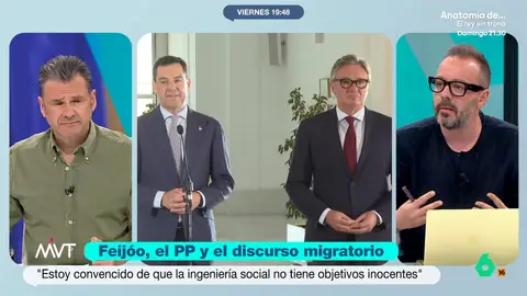 Antonio Maestre, a Juanma Moreno: "Un niño con cáncer en situación irregular, ¿lo va a dejar morirse? Porque eso dice su pacto" Antonio Maestre analiza el pacto entre PP y Vox en Andalucía, en el que se contempla la "exclusión del acceso a prestaciones y servicios sociales estructurales a quienes se encuentren en situación irregular, limitando su acceso a supuestos de urgencia vital".