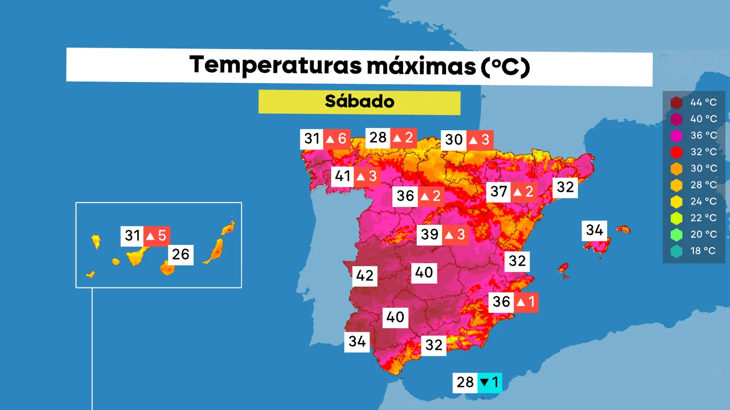 España se prepara para una nueva ola de calor: temperaturas extraordinarias que superarán los 40 grados en Galicia España se prepara para una nueva ola de calor: temperaturas extraordinarias que superarán los 40 grados en Galicia