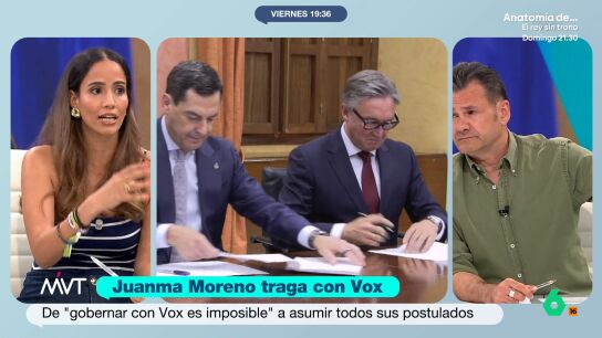 La diputada considera que el Partido Popular se ha distinguido por ser un partido "racista" y que va "contra las mujeres, la igualdad o el aborto", por ese motivo no le ha sorprendido el acuerdo al que ha llegado el l&iacute;der andaluz con el partido ultra. 