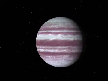 Representación artística de TOI-7009 b, detectado en el límite del desierto de los Neptunos Representación artística de TOI-7009 b, detectado en el límite del desierto de los Neptunos
