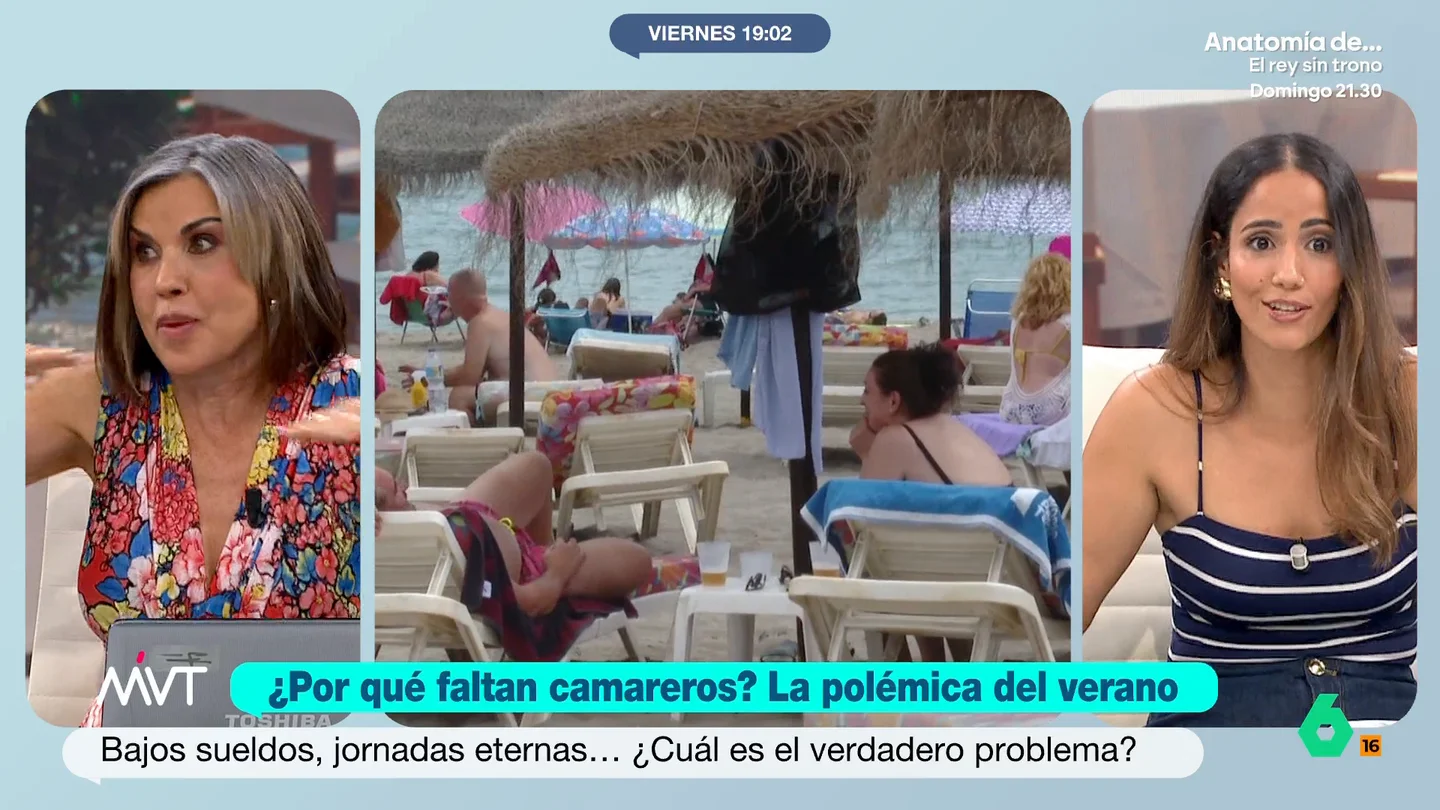 Beatriz de Vicente, sobre las malas condiciones en la hostelería: "Un trabajador contento es un trabajador productivo" La abogada cuenta que el sector de la hostelería en lugares como Málaga gana "mucho dinero" debido a la gran afluencia de turistas. Ademas, expone que el convenio del sector "son derechos de mínimos".