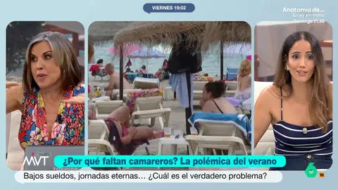 Beatriz de Vicente, sobre las malas condiciones en la hostelería: "Un trabajador contento es un trabajador productivo" La abogada cuenta que el sector de la hostelería en lugares como Málaga gana "mucho dinero" debido a la gran afluencia de turistas. Ademas, expone que el convenio del sector "son derechos de mínimos".