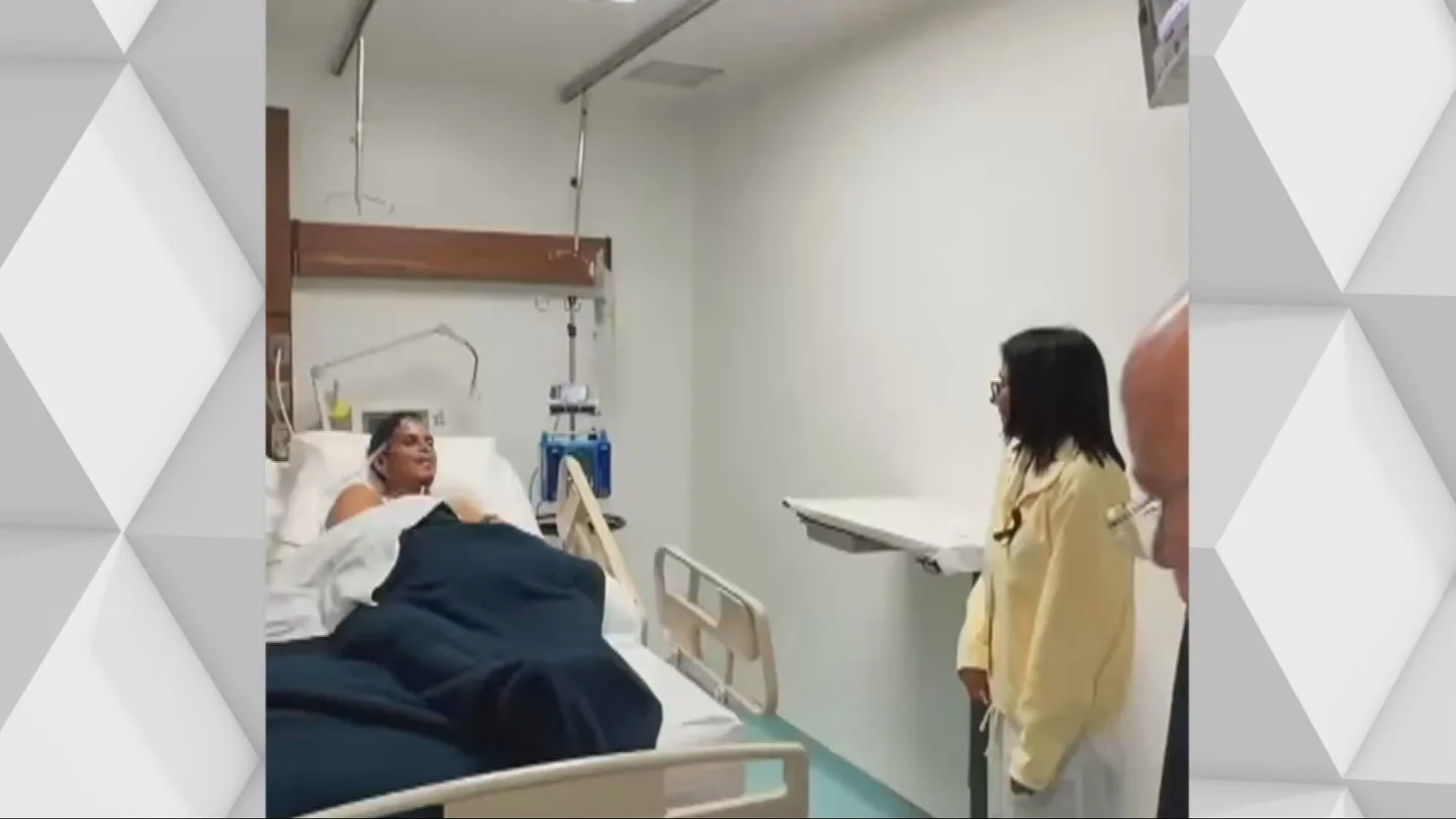 Hernán Gil, en el hospital Hernán Gil, en el hospital