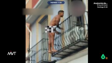 &iquest;Amante a la fuga en D&eacute;nia?: cazan a un hombre corriendo desnudo por la calle