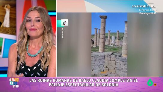 La creadora de contenido cuenta que esta playa situada en Tarifa, C&aacute;diz, es una de sus favoritas. Como se&ntilde;ala, mucha gente que la visita desconoce que muy cercan est&aacute;n las ruinas de la ciudad romana Baelo Claudia.