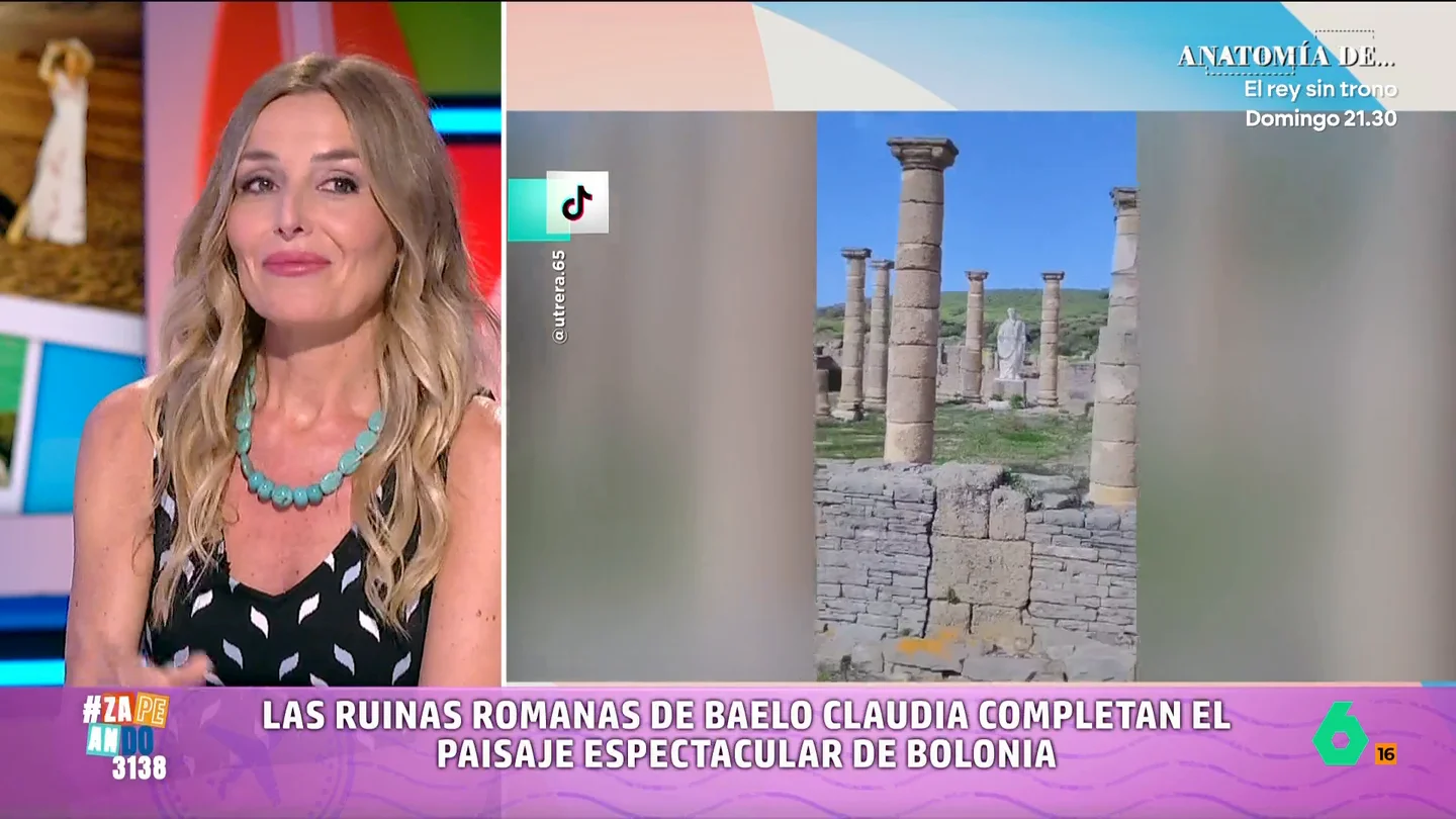 Ruinas romanas y un entorno natural envidiable: Marina Comes desvela los secretos de la playa de Bolonia La creadora de contenido cuenta que esta playa situada en Tarifa, Cádiz, es una de sus favoritas. Como señala, mucha gente que la visita desconoce que muy cercan están las ruinas de la ciudad romana Baelo Claudia.