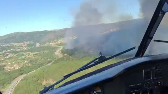 La UME ya trabaja en Portugal tras la solicitud de ayuda del pa&iacute;s luso para luchar contra los incendios