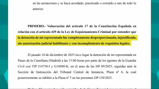 Escrito de la defensa de Leire D&iacute;ez