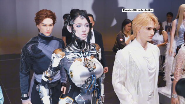 Piel de silicona, cabello real y movimientos humanos: China presenta un robot para combatir la soledad