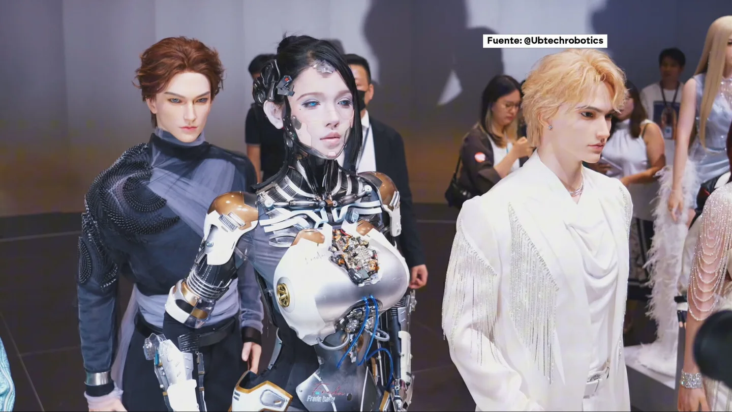 Piel de silicona, cabello real y movimientos humanos: China presenta un robot para combatir la soledad Piel de silicona, cabello real y movimientos humanos: China presenta un robot para combatir la soledad
