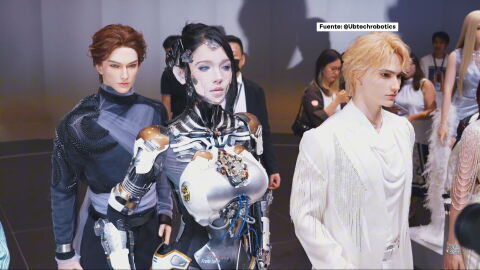 Piel de silicona, cabello real y movimientos humanos: China presenta un robot para combatir la soledad