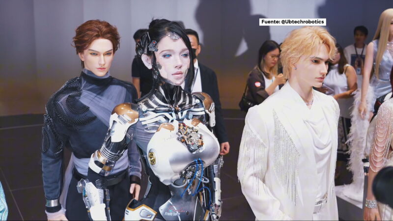Piel de silicona, cabello real y movimientos humanos: China presenta un robot para combatir la soledad Piel de silicona, cabello real y movimientos humanos: China presenta un robot para combatir la soledad