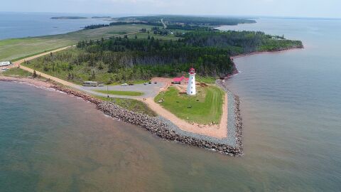 Faro en PEI (Prince Edward Island)