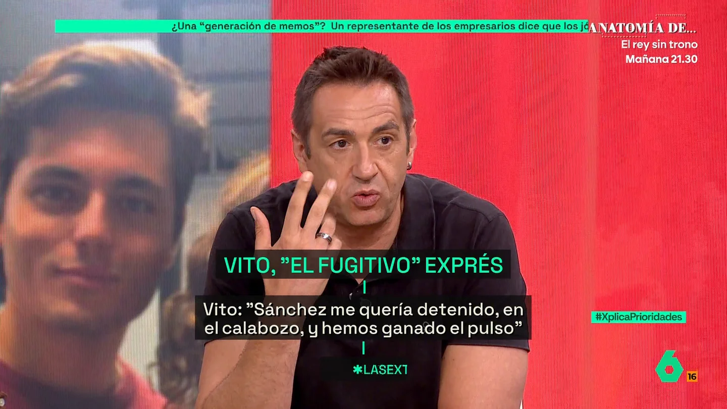 Emilio Delgado: "Vito Quiles es el calcetín en el que meten la mano el PP y Vox y le hacen hablar y gesticular" Emilio Delgado: "Vito Quiles es el calcetín en el que meten la mano el PP y Vox y le hacen hablar y gesticular"