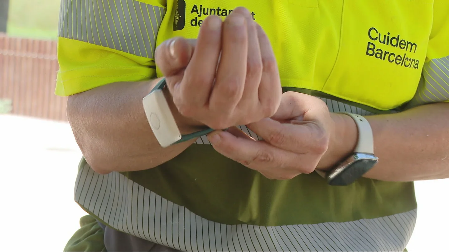 Pulseras repartidas en Barcelona Pulseras repartidas en Barcelona