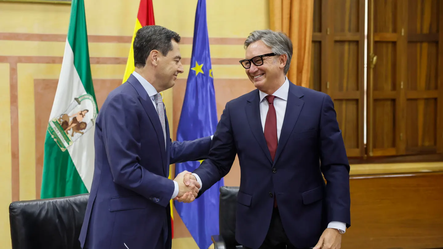 Juanma Moreno y Manuel Gavira Juanma Moreno y Manuel Gavira