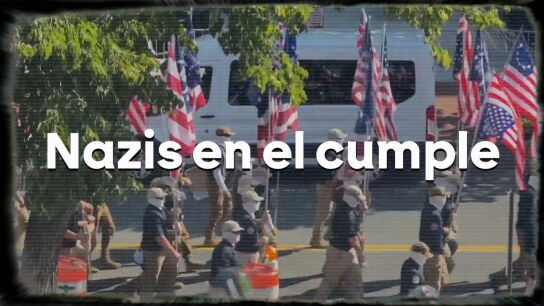 Fascistas desfilando en pleno Washington DC: 400 radicales de 'Patriot Front' campan a sus anchas en la capital.