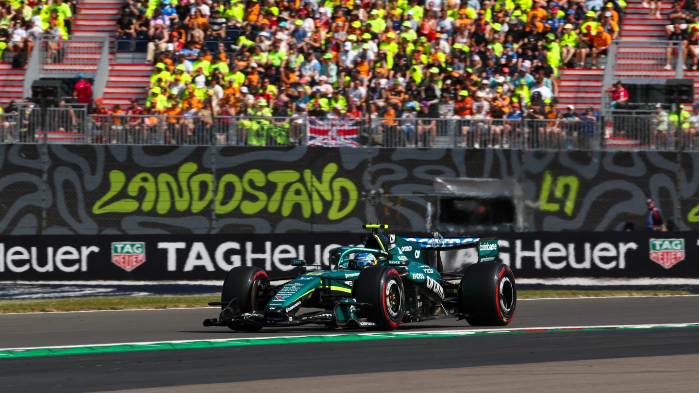 Fernando Alonso en Silverstone Fernando Alonso en Silverstone