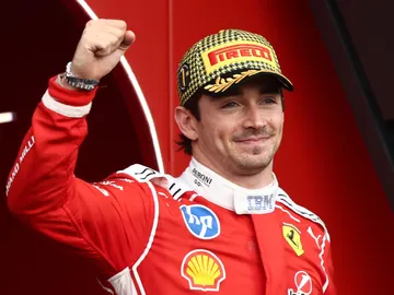 Charles Leclerc, ganador del GP de Gran Bretaña Charles Leclerc, ganador del GP de Gran Bretaña