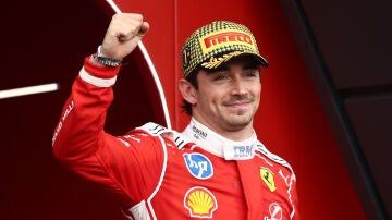 Charles Leclerc, ganador del GP de Gran Breta&ntilde;a