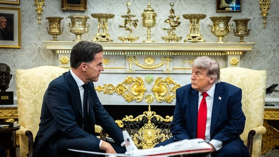 El secretario general de la OTAN, Mark Rutte, se reúne con el presidente de Estados Unidos, Donald Trump El secretario general de la OTAN, Mark Rutte, se reúne con el presidente de Estados Unidos, Donald Trump