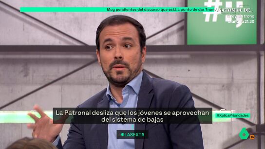 Alberto Garz&oacute;n: "La mayor&iacute;a de las bajas no llegar&iacute;an a producirse si se mejoran las condiciones laborales"