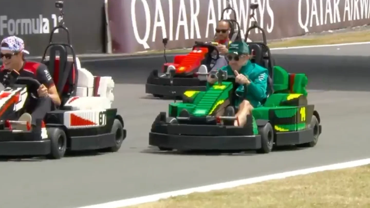 Fernando Alonso karts GP Gran Bretaña Fernando Alonso karts GP Gran Bretaña