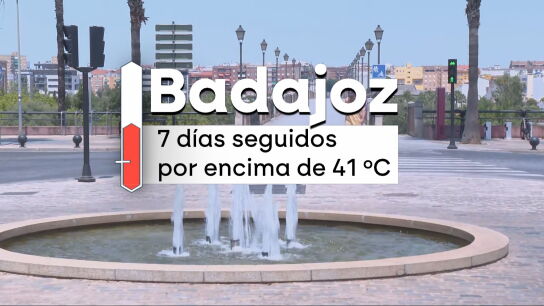 Empieza lo peor de la segunda ola de calor del verano con seis ciudades por encima de los 40º