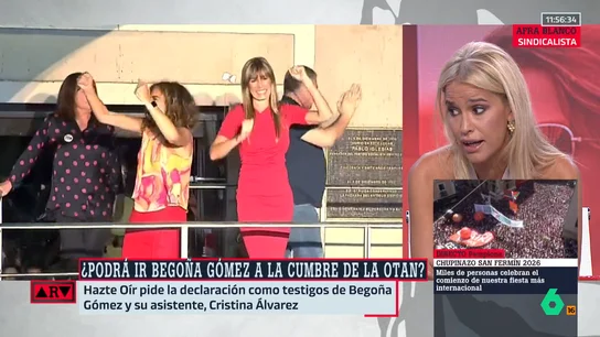 Afra Blanco ve a Peinado en un callejón sin salida con el pasaporte de Begoña: "Si se lo da, serán unas cautelares excesivas; si no, un ensañamiento" Afra Blanco ve a Peinado en un callejón sin salida con el pasaporte de Begoña: "Si se lo da, serán unas cautelares excesivas; si no, un ensañamiento"