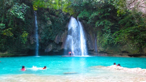 Kawasan Falls, en Filipinas