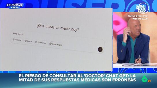 El aviso de Aruser@s sobre el uso de ChatGPT para consultas m&eacute;dicas: "Confiar ciegamente puede ser perjudicial"