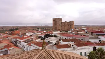 Castillo de Villalba de los Barros, en Badajoz Castillo de Villalba de los Barros, en Badajoz