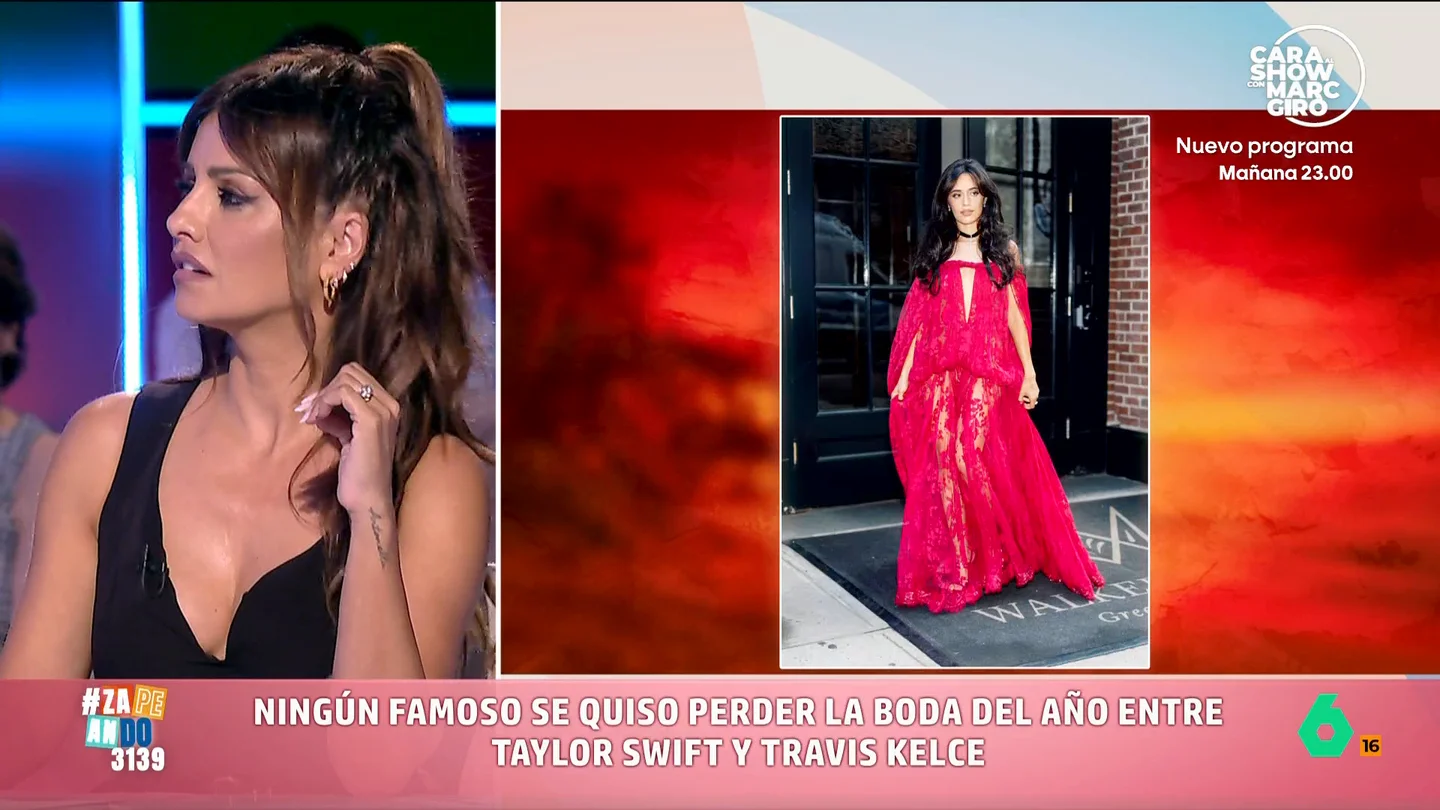 Mónica Cruz alucina con los invitados de la boda de Taylor Swift y Travis Kelce Zapeando analiza lo que ha dado de sí la boda de Taylor Swift y Travis Kelce, el evento del año que convirtió el Madison Square Garden en un castillo y donde casi ninguna 'celebrity' se lo quiso perder.