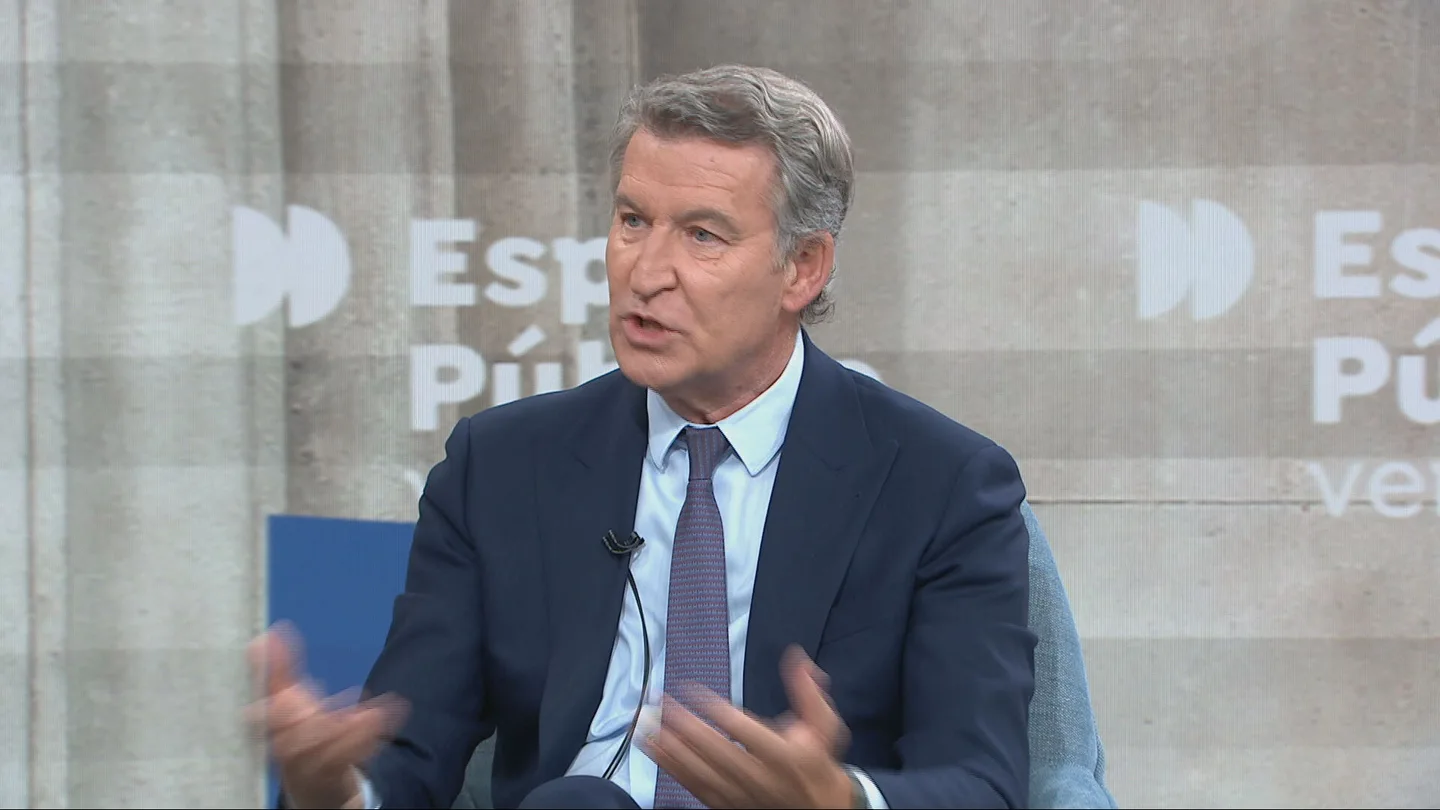 El líder del PP este lunes en una entrevista en Espejo Público El líder del PP este lunes en una entrevista en Espejo Público