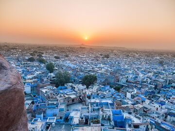 Jodhpur al atardecer