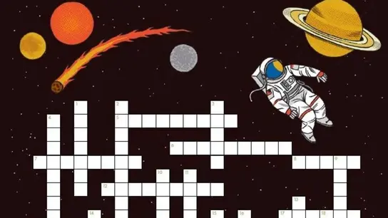 Crucigrama espacial del 'Cuaderno. Trivia de verano', de @pildoras_culturales Crucigrama espacial del 'Cuaderno. Trivia de verano', de @pildoras_culturales