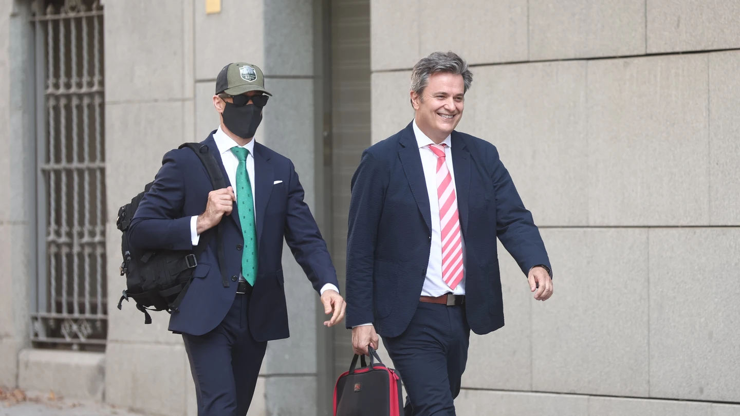 El comandante de la Guardia Civil Rubén Villalba, a su llegada a la Audiencia Nacional, a 7 de julio de 2026, en Madrid (España). El comandante de la Guardia Civil Rubén Villalba, a su llegada a la Audiencia Nacional, a 7 de julio de 2026, en Madrid (España).