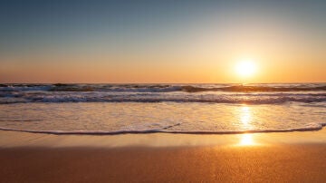 Amanecer en la playa