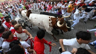 Los Cebada Gago, en el segundo encierro de San Ferm&iacute;n de 2026