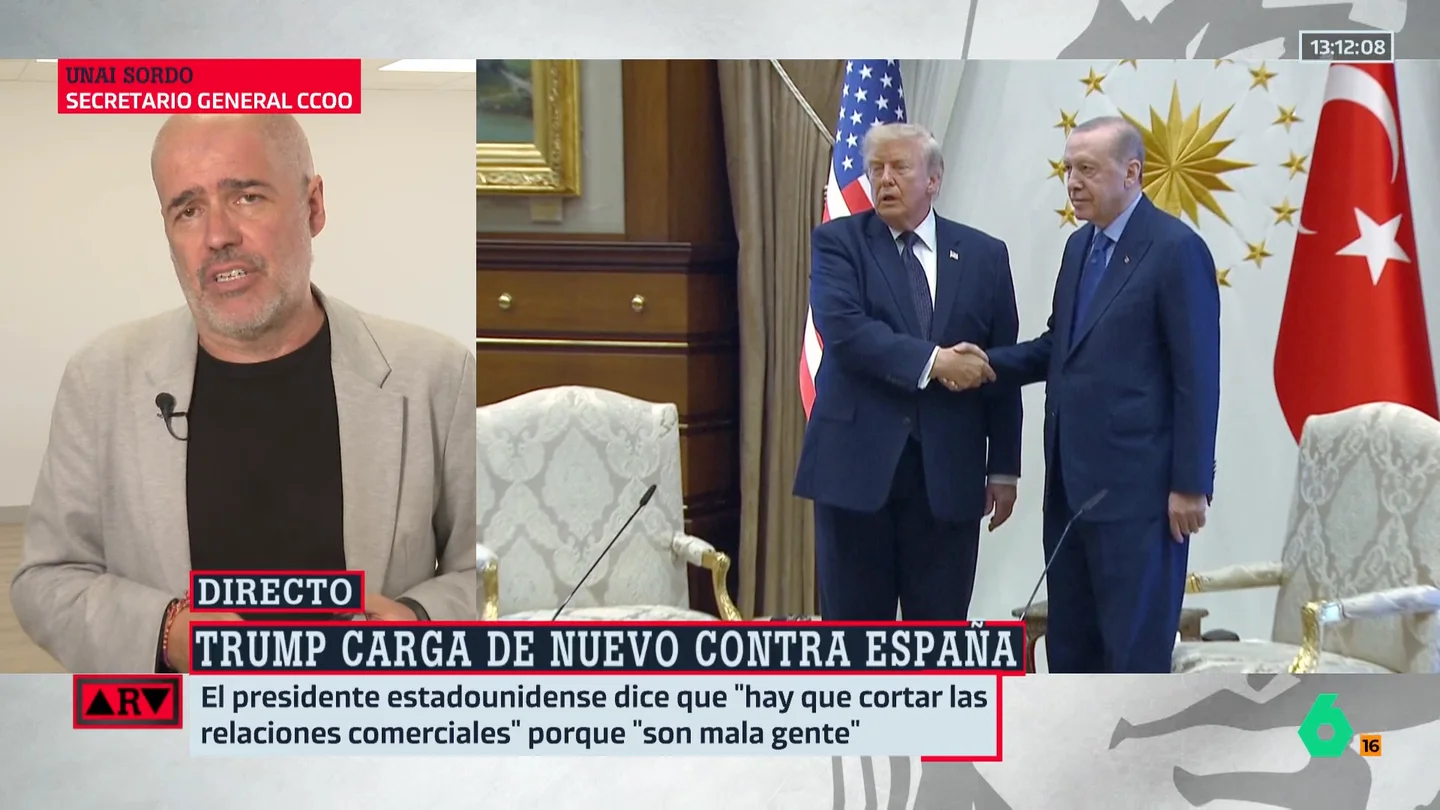 Unai Sordo, sobre Trump Unai Sordo, sobre Trump